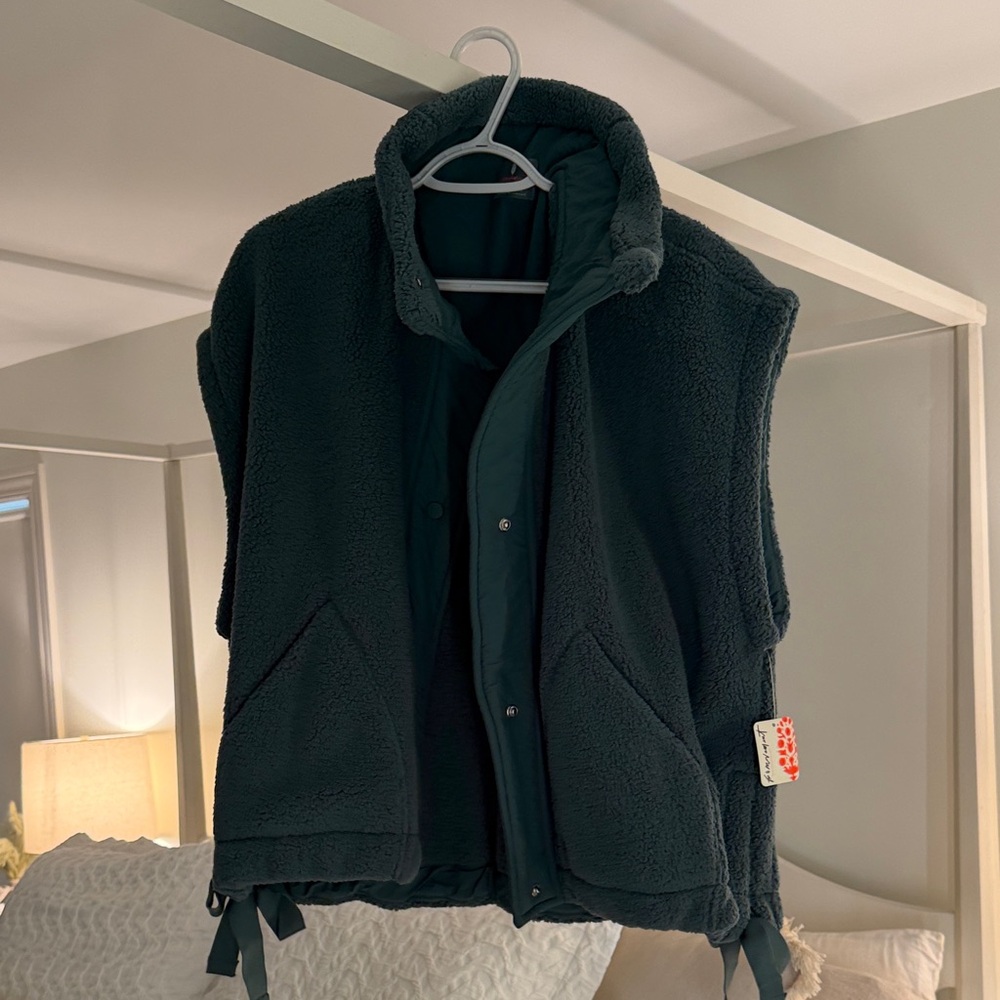 Green FP Movement Fleece Vest
